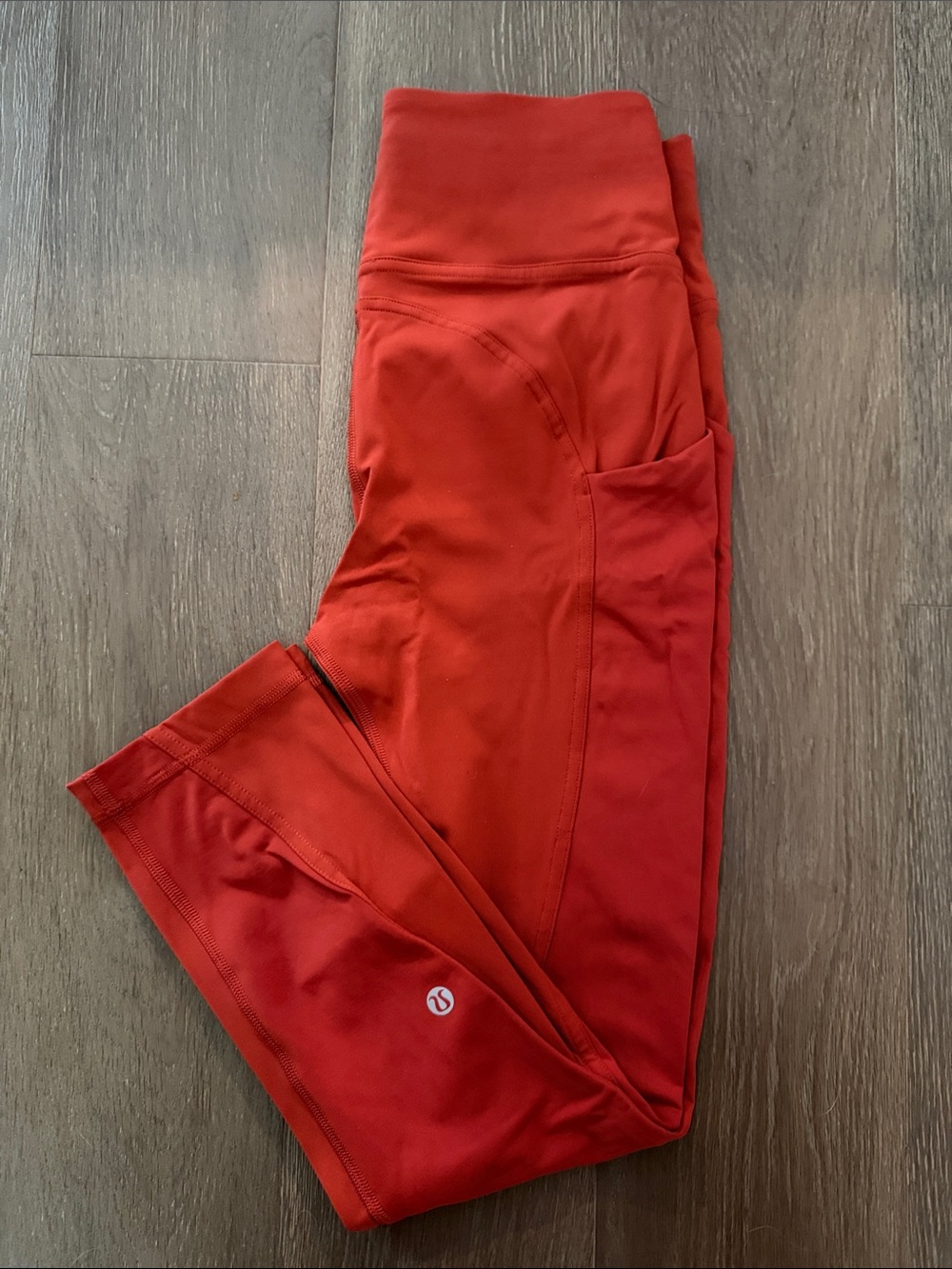 Lululemon All The Right Places High-Rise Crop 23” Cayenne Size 6